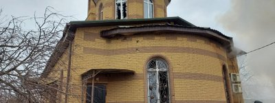 На Харківщині росіяни вдарили по православному храму