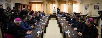 Президент встретился с представителями протестантских и Римско-Католической Церквей