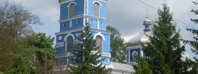 У Ладижині священик Московського Патріархату влаштував провокацію біля храму ПЦУ