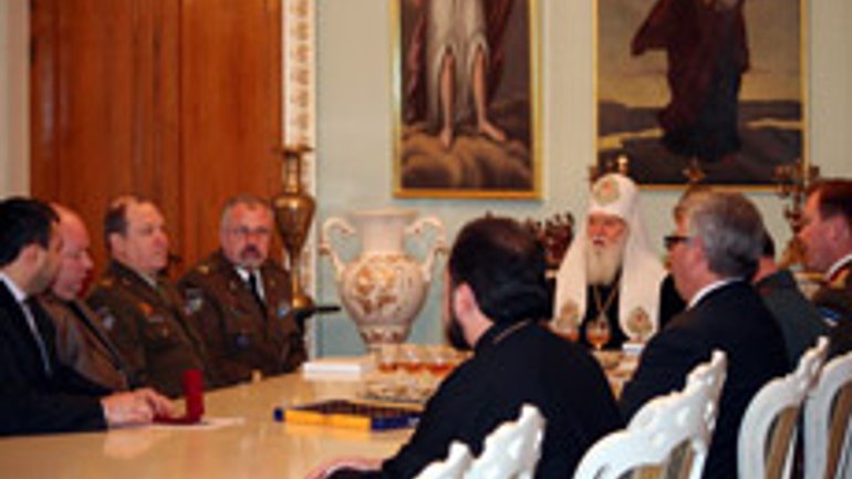 Патріарх Філарет прийняв представників українських організацій в Естонії - фото 1