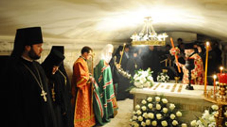 UOC-MP Primate Participated in Events on 100th birthday Anniversary and 20th Anniversary of Repose of Patriarch Pimen - фото 1