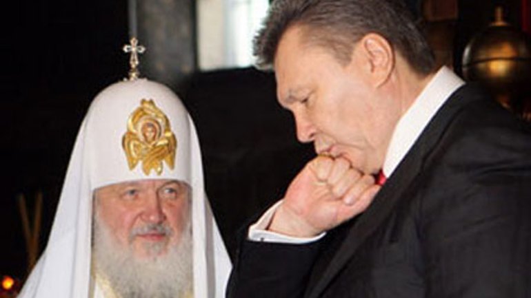 В.Янукович проведет официальную встречу с Патриархом Кириллом - фото 1