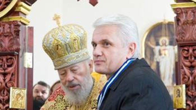 Владимир Литвин получил орден УПЦ - фото 1