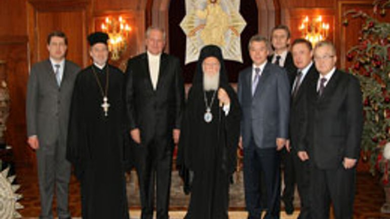 Ukrainian officials visit Ecumenical Patriarch Bartholomew - фото 1