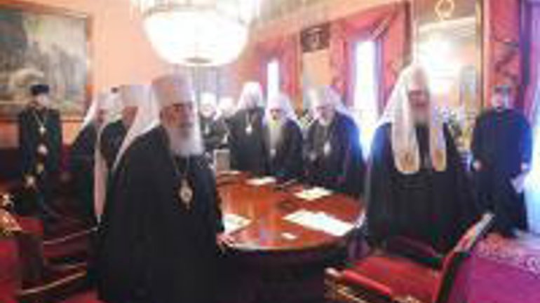 Предстоятель УПЦ участвует в заседании Синода РПЦ - фото 1