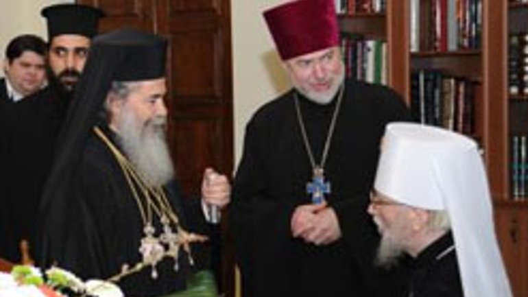 Patriarch Theophilus III of Jerusalem Visits Kyiv - фото 1