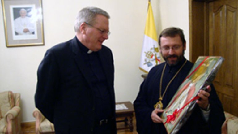 Ukrainian Greek Catholic Head Meets with Apostolic Nuncio in Kyiv - фото 1