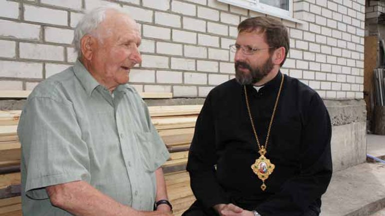 Patriarch Sviatoslav Meets with Political Prisoner Who Was Kept in Same Camp with Patriarch Slipyj - фото 1