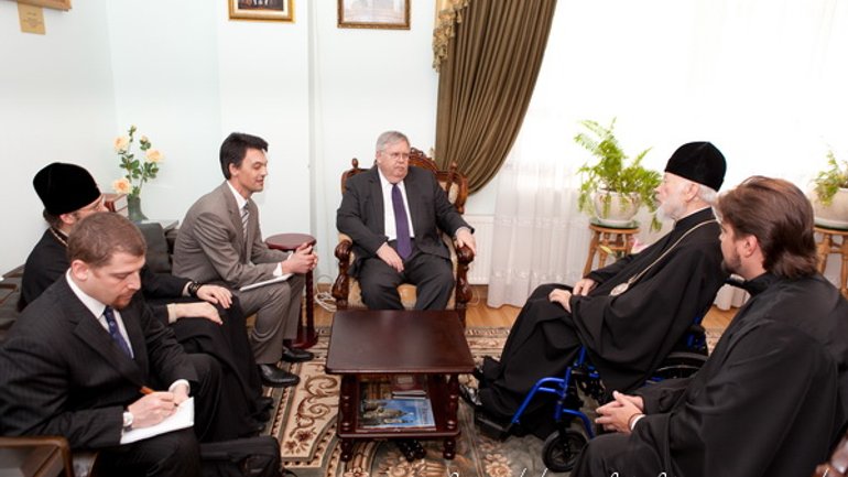 Посол США поздравил Митрополита Владимира с 20-летним служением на кафедре - фото 1