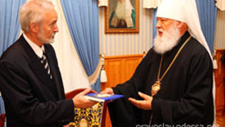 Генкосул Болгарії подякував митрополиту Агафангелу за турботу про одеських болгар - фото 1