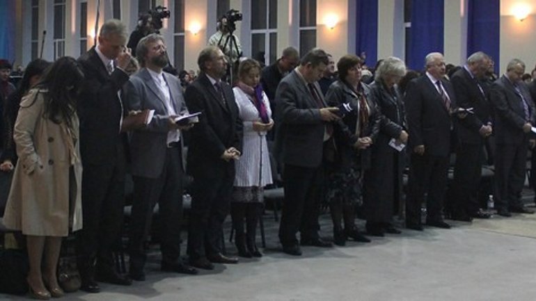 Reps of Various Denominations Pray for Israel in Kyiv - фото 1