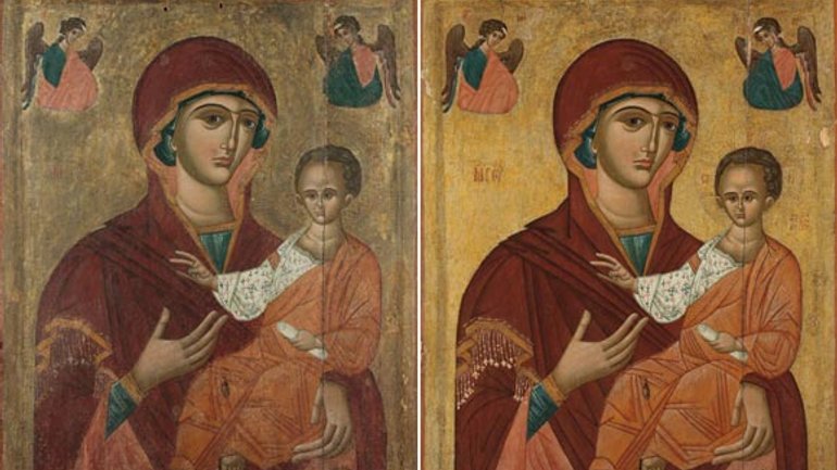 У Національному музеї Львова представлять відреставровану ікону «Богородиця Одигітрія» - фото 1