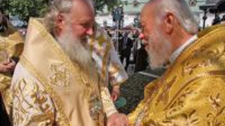 Митрополит Володимир привітав Патріарха Кирила з річницею інтронізації - фото 1