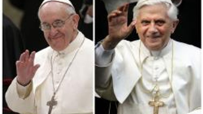 Відбулася історична приватна зустріч двох Пап - фото 1