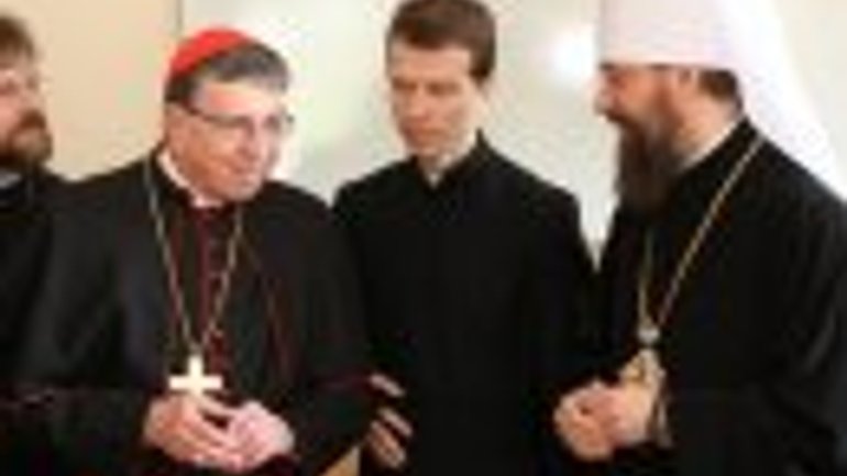 Киевскую духовную академию УПЦ (МП) посетил кардинал Курт Кох - фото 1