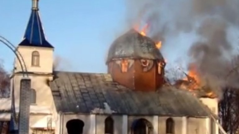 У Турійську згоріла церква - фото 1