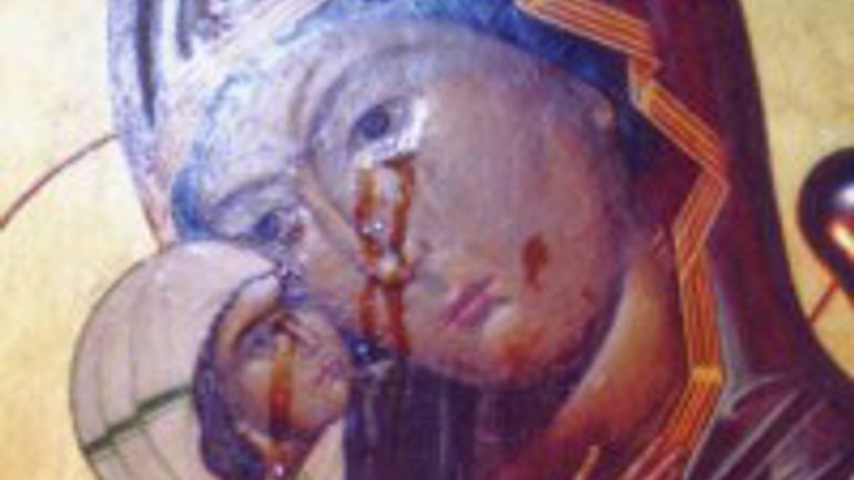 У багатьох монастирях України та Росії почали плакати ікони - фото 1