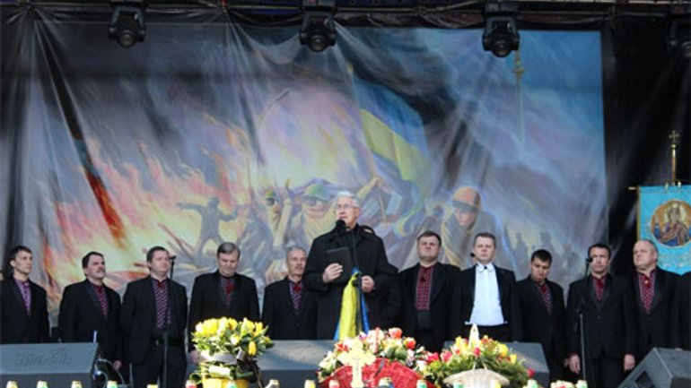 Євангельські християни на Майдані: «Покаяння має початися від Президента – до злочинця у тюрмі» - фото 1