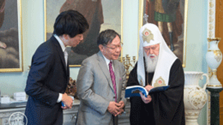 Патриарх Филарет рассказал японскому Послу что творится в оккупированном Крыму и на Донбассе - фото 1