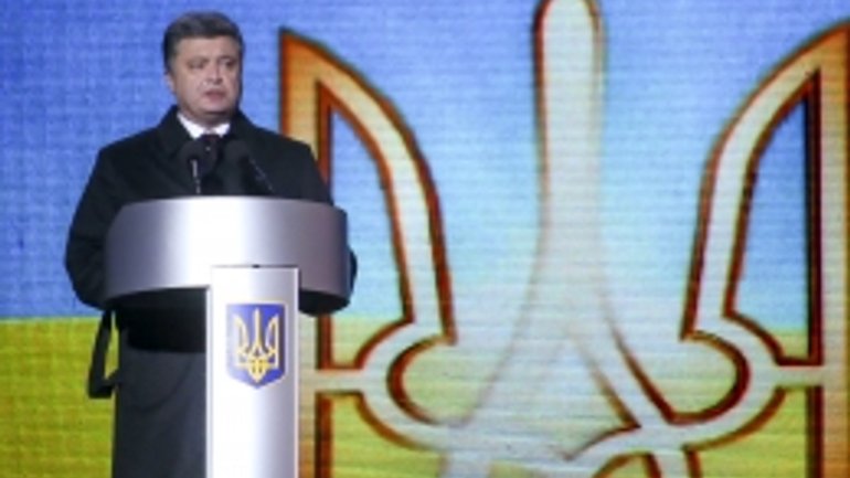 «С нами правда, и мы сильнее, потому что с нами Бог», – Президент украинцам во время чествования Небесной сотни - фото 1