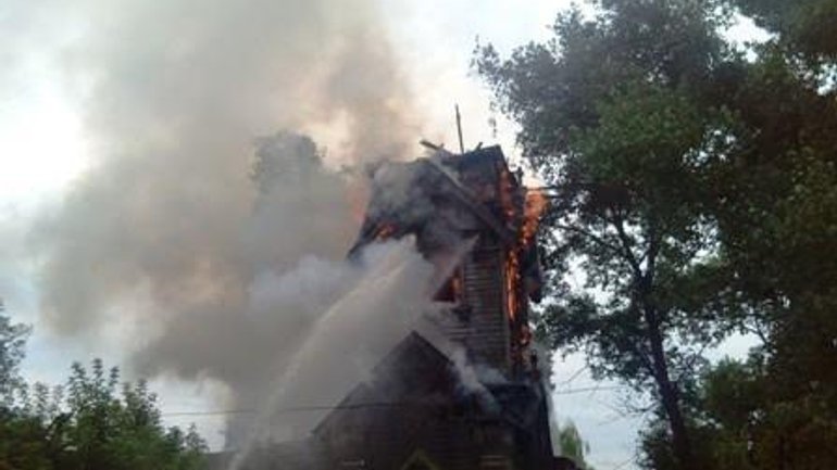 На Сумщині згоріла унікальна церква - фото 1