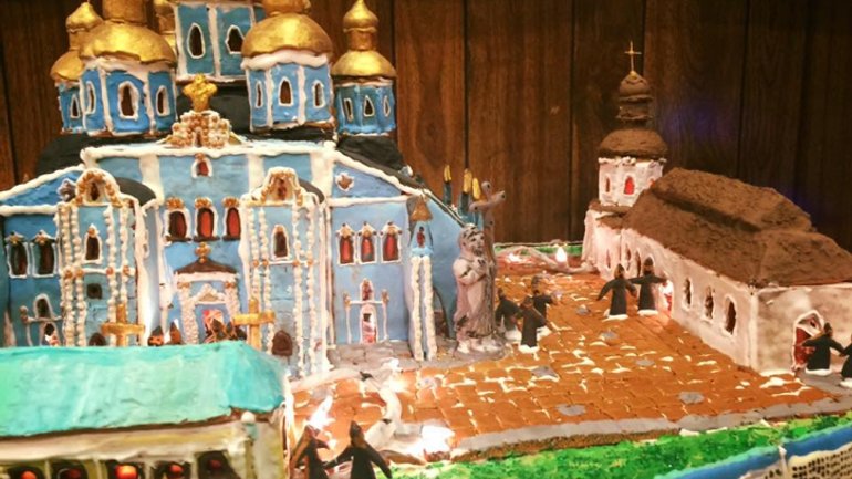 Американка кримськотатарського походження спекла торт у вигляді Михайлівського собору - фото 1