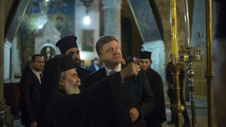 Ми молимося за мир в Україні – Президент зустрівся з Єрусалимським Патріархом - фото 1