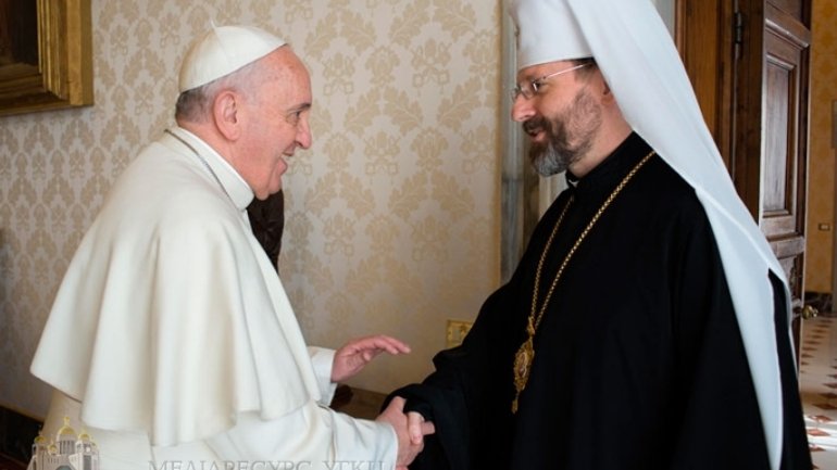 Pope expresses gratitude to Ukrainian Greek Catholic Church - фото 1