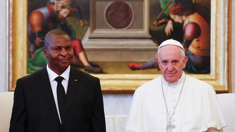 Папа прийняв Президента Центральної Африканської Республіки - фото 1