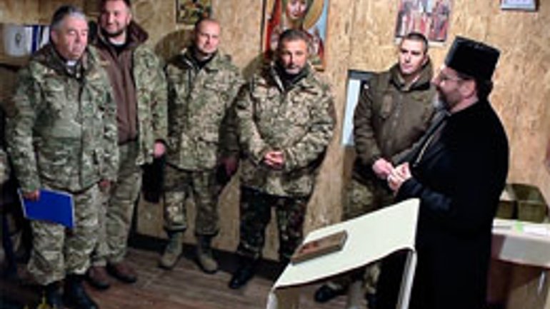 Патріарх УГКЦ у Краматорську зустрівся із військовими капеланами - фото 1