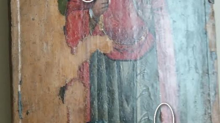 Рятують одну із найстаріших ікон XIV-XV ст, яка експонується у Палаці Потоцьких  у Львові - фото 1
