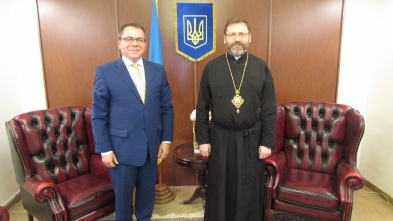 Head of the UGCC and Ambassador of Ukraine in Argentina discussed cooperation of diplomats with the communities of the UGCC - фото 1