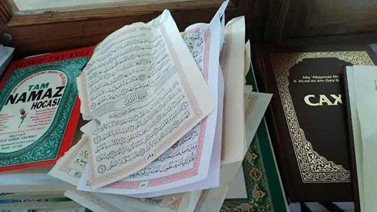 У Криму невідомі увірвалися до мечеті та намагалися спалити Коран - фото 1