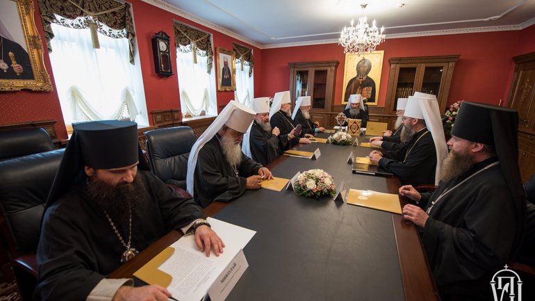 У Києво-Печерській Лаврі розпочалося засідання Священного Синоду УПЦ (МП) - фото 1