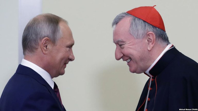 Володимир Путін та кардинал Паролін висловили задоволення розвитком стосунків між Ватиканом та РФ - фото 1