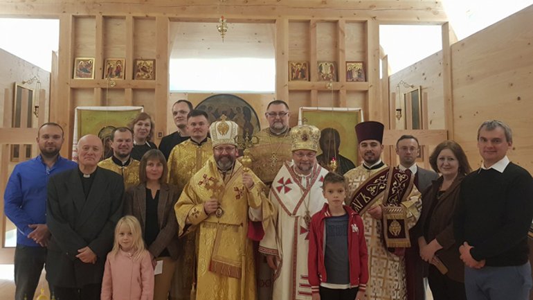 Патріарх УГКЦ у Лондоні зустрівся з білоруськими греко-католиками - фото 1