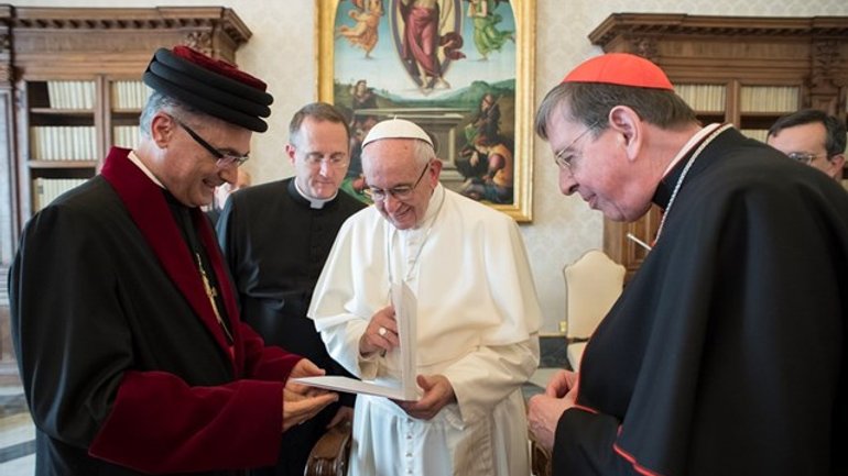 Папа прийняв Змішану комісію діалогу між Католицькою та Ассирійською Церквами - фото 1