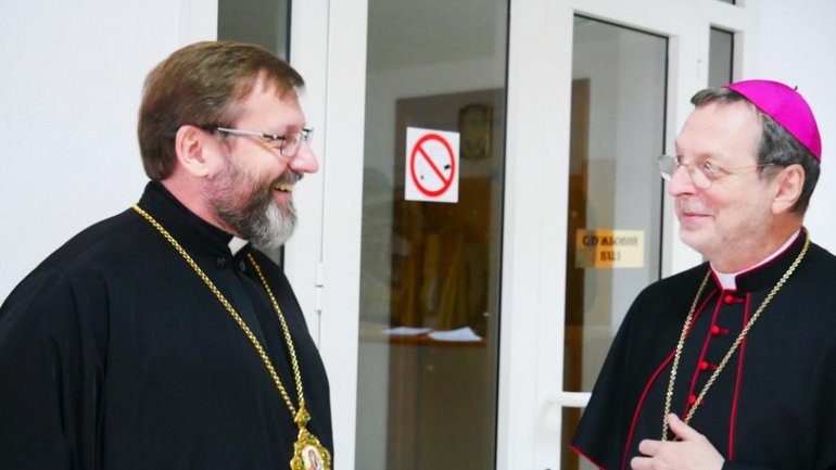 Hierarchs of the UGCC and the RCC hold joint recollections in Briukhovychi (Lviv) - фото 1