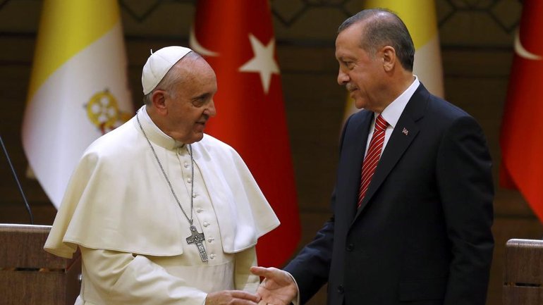 Эрдоган посетит Ватикан, чтобы обсудить статус Иерусалима - фото 1