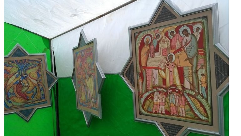 Художник из Ивано-Франковщины рисует уникальные иконы по мотивам гуцульских колядок - фото 1