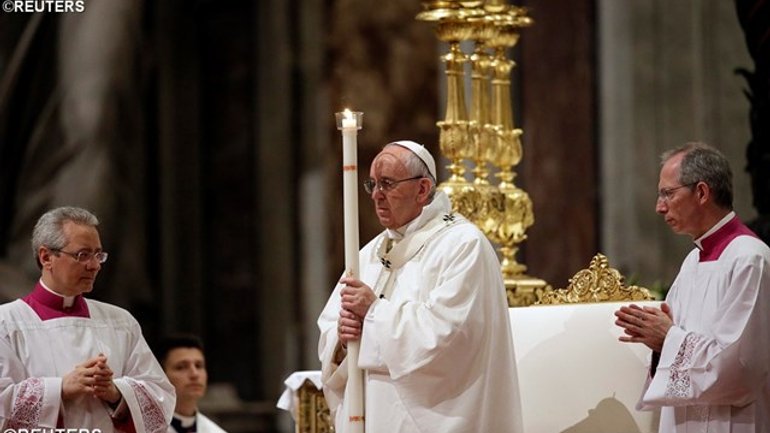 Навечерие Пасхи в Ватикане - фото 1