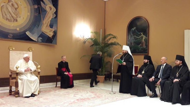 Pope to metropolitan Alfeyev: Catholic churches shouldn't meddle in your affairs - фото 1