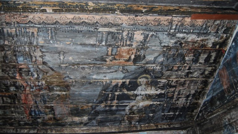 У дерев’яній церкві на Закарпатті виявили стародавні розписи - фото 1