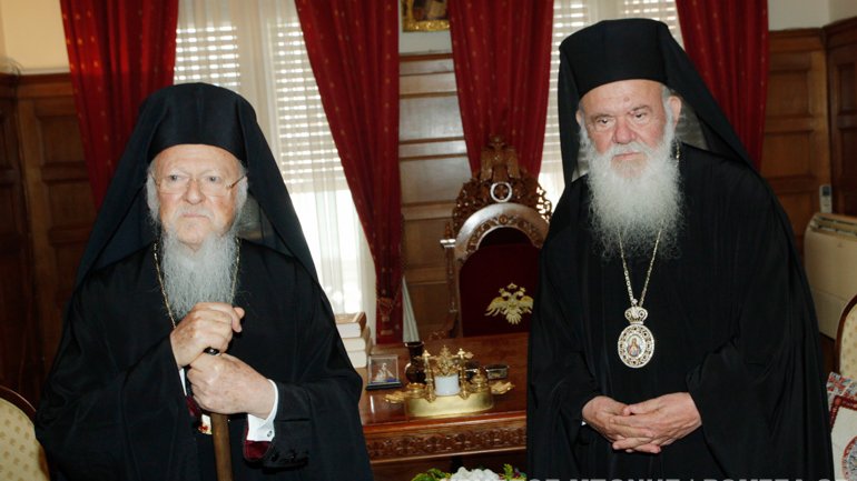 Патріарх Варфоломій обговорив українське питання з Главою Елладської Церкви - фото 1