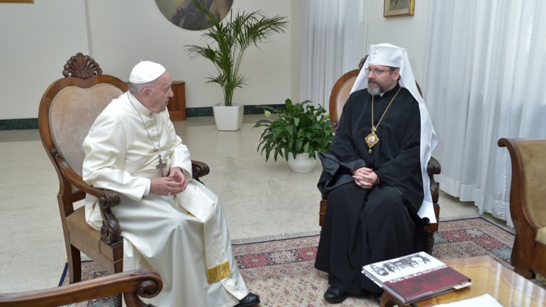 Patriarch Sviatoslav tells the Pope about potential unification of Ukrainian Orthodoxy and the attitude of UGCC towards this process - фото 1