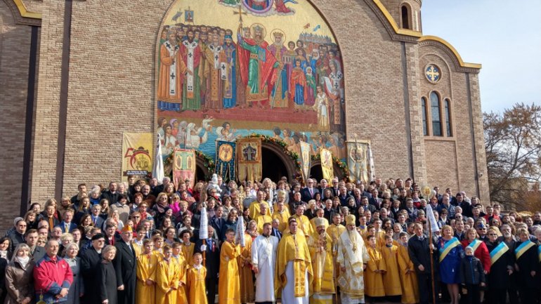 Глава УГКЦ очолив урочистості з нагоди 50-річчя парафії Свв. Володимира і Ольги у Чикаго - фото 1