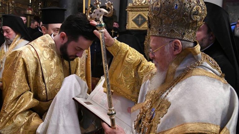 For the first time ever, Ukrainian becomes Patriarch's deacon in Constantinople - фото 1