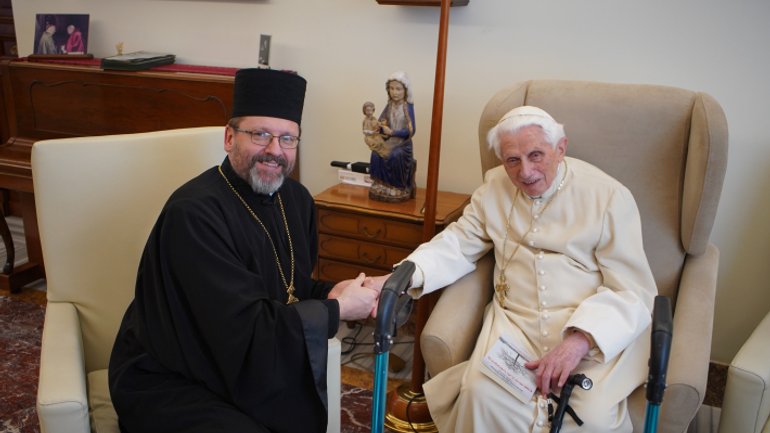 Папа Бенедикт XVI – Патриарху УГКЦ: «Я ежедневно молюсь за Украину» - фото 1