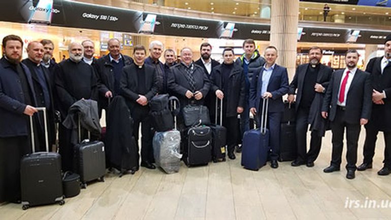 Делегація Всеукраїнської Ради Церков прибула з офіційним візитом до Ізраїлю - фото 1