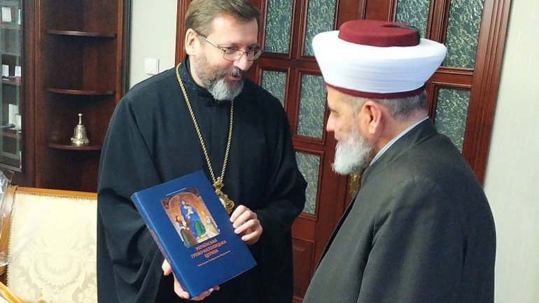 Патріарх Святослав зустрівся з представниками Духовного управління мусульман України - фото 1